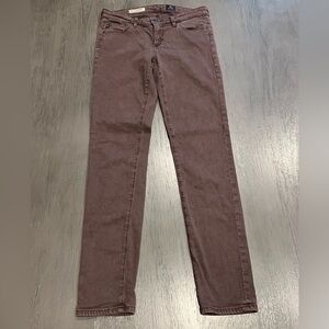 AG The Stevie Ankle Brown jeans